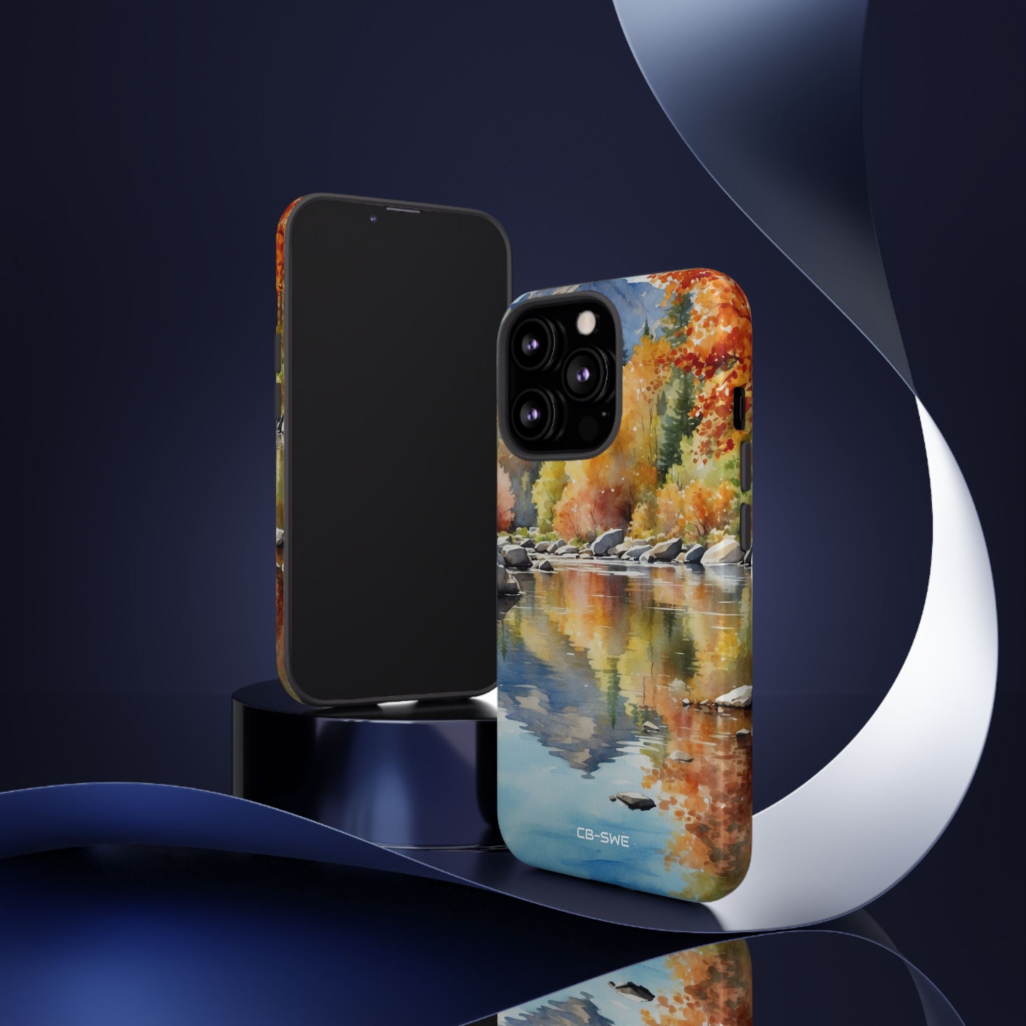 Autumn Leaves Reflect - iPhone Case