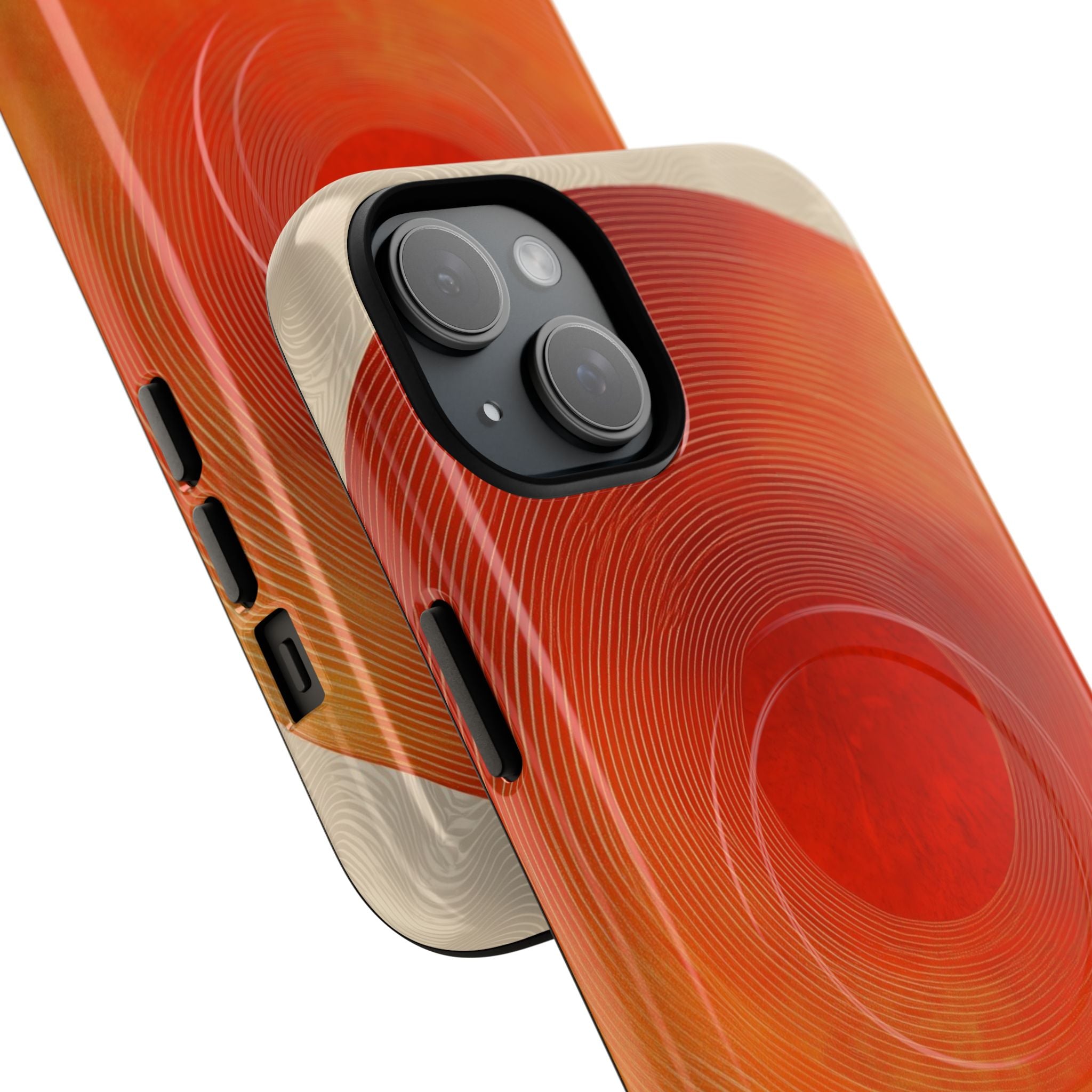 Sunburst Swirl iPhone 15 Plus Case - Tough+