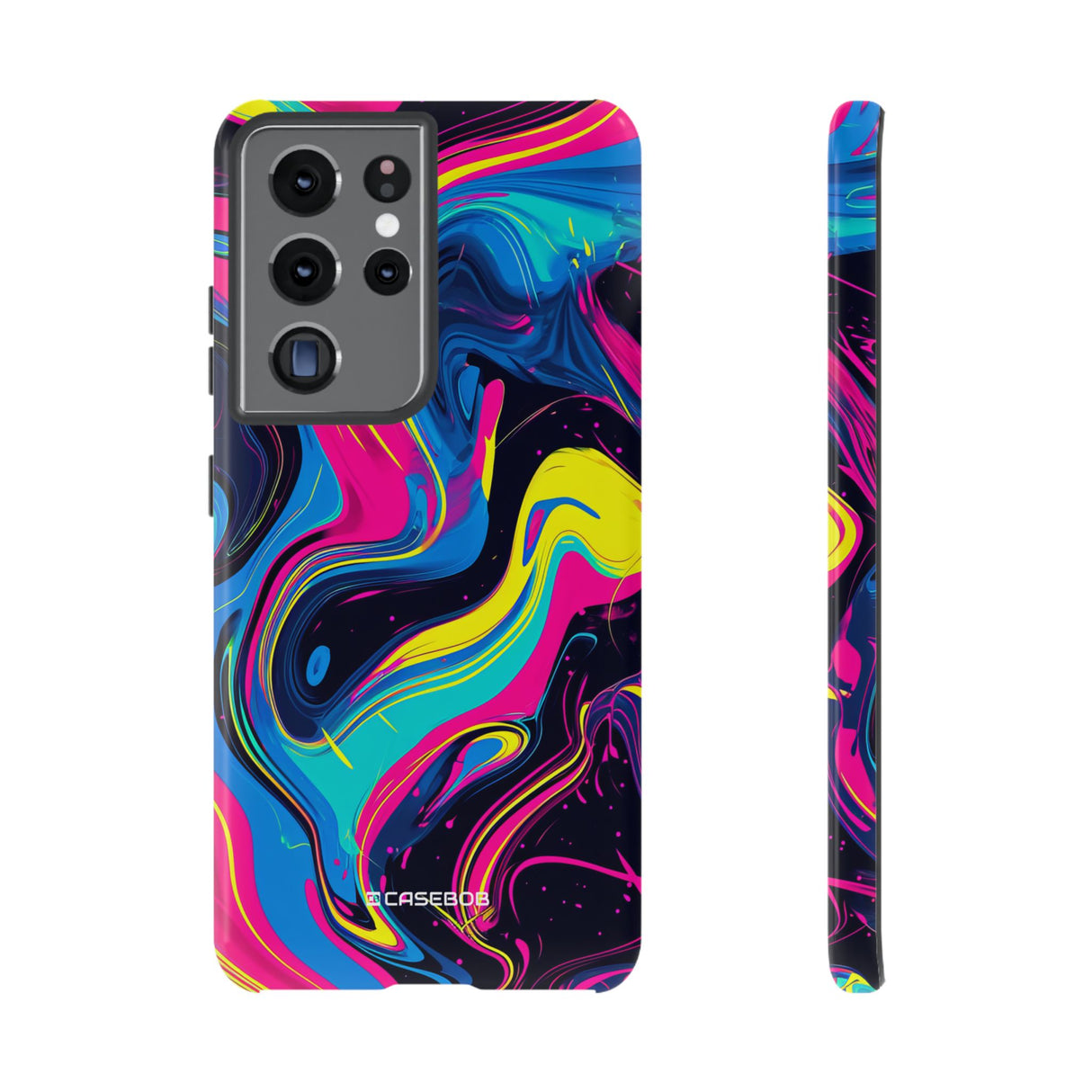 Pantone Neon Patterns | Phone Case for Samsung (Protective Case)