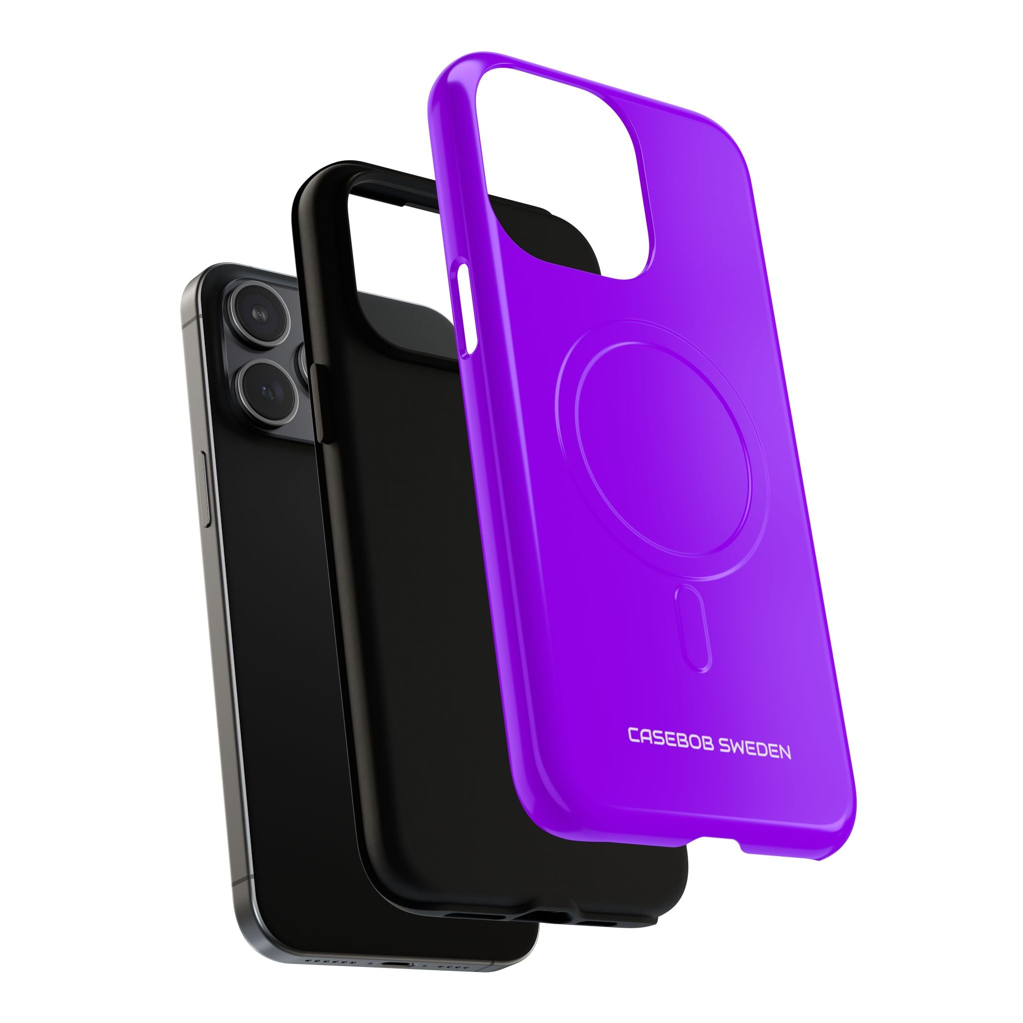 Vivid Violet - Tough + MagSafe® iPhone 15 Phone Case