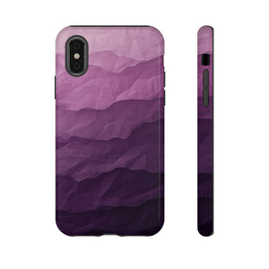 Lilac to Plum Gradient - Protective Phone Case