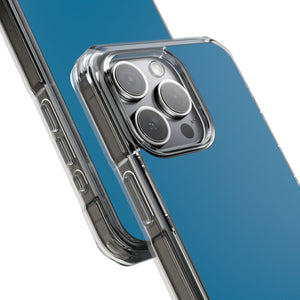 Cg Blue | Phone Case for iPhone (Clear Impact Case - Magnetic)