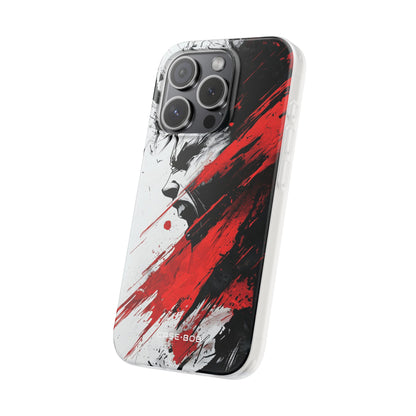 Yelling Profile Burst iPhone 15 Pro Case - Soft