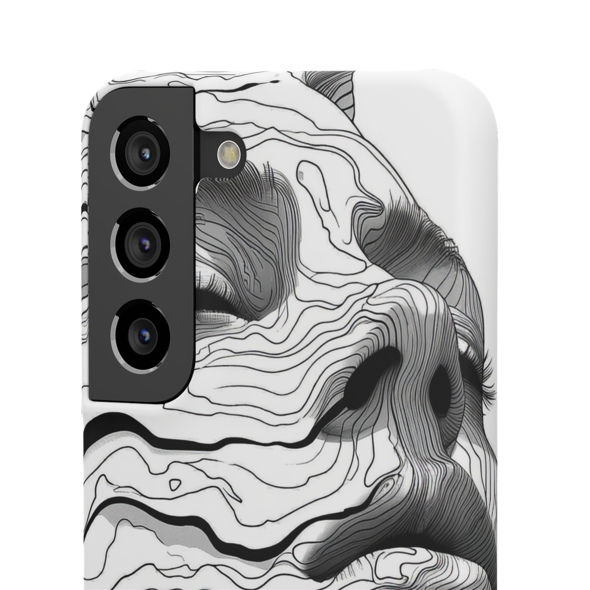 Topographic Serenity | Slim Phone Case for Samsung