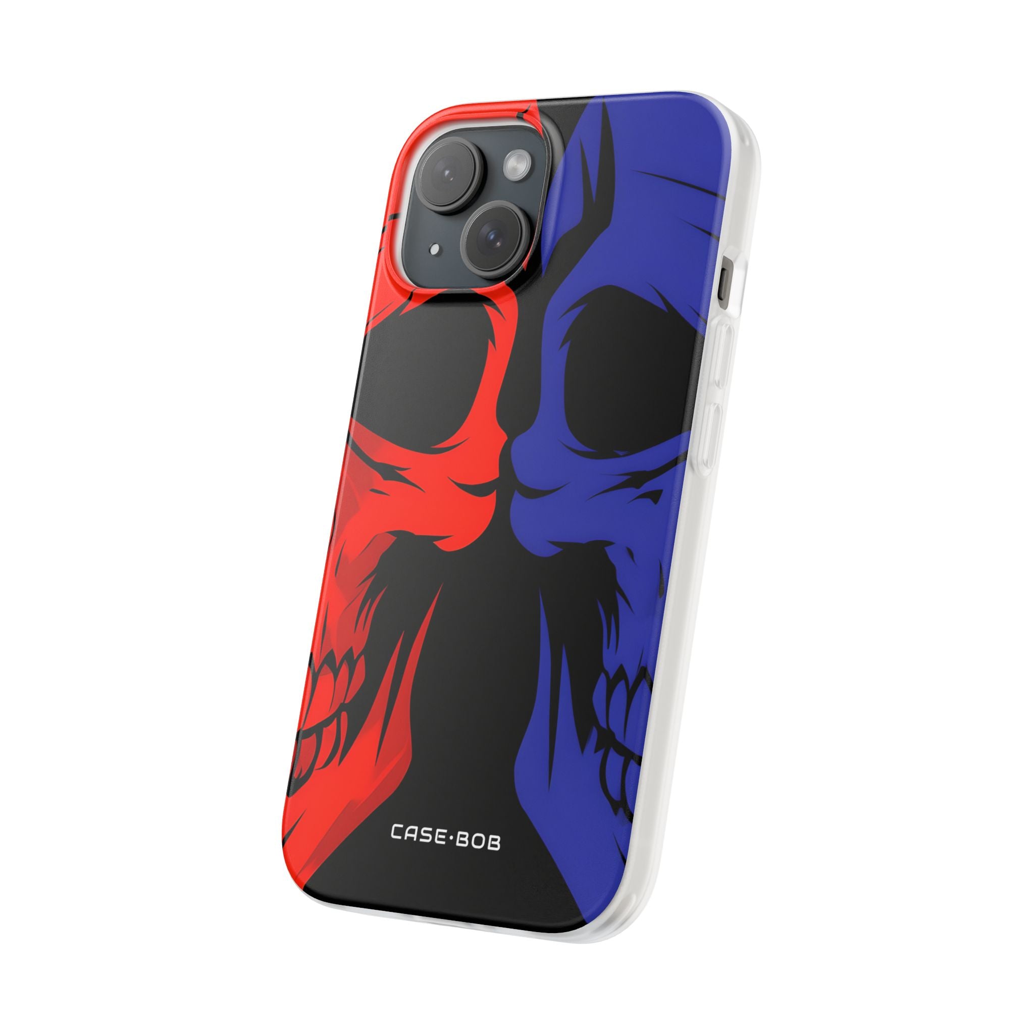 Skull Clash iPhone 15 Case - Soft