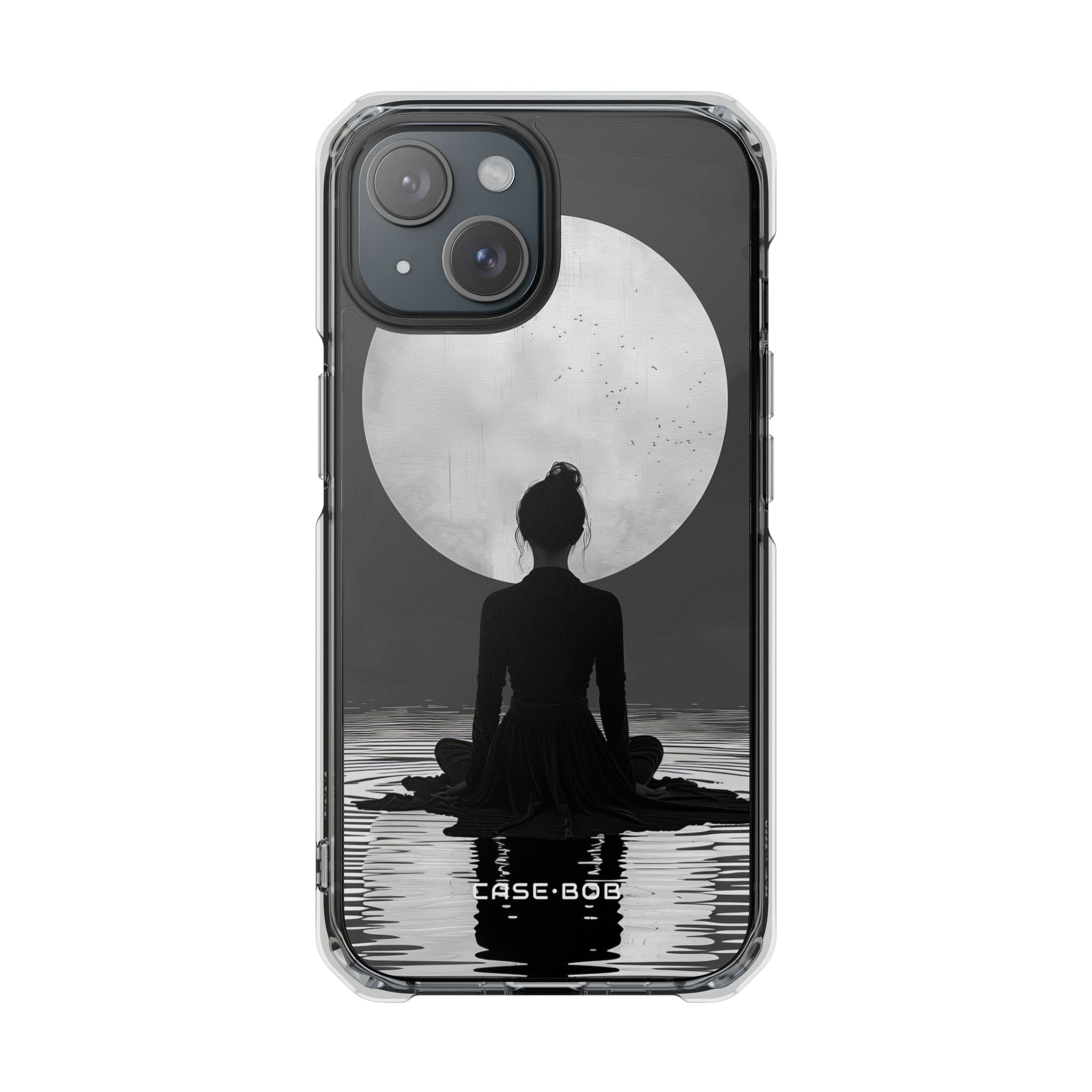 Moonlit Silhouette iPhone 15 Case - Impact