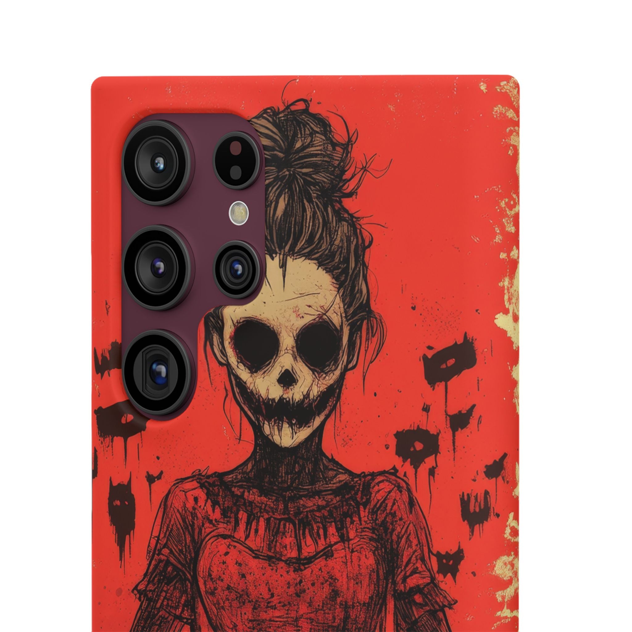 Haunting Scarlet Descent Samsung S22 - Slim Phone Case