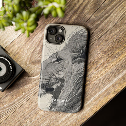 Profilo Leone Maestoso iPhone 15 - Tough