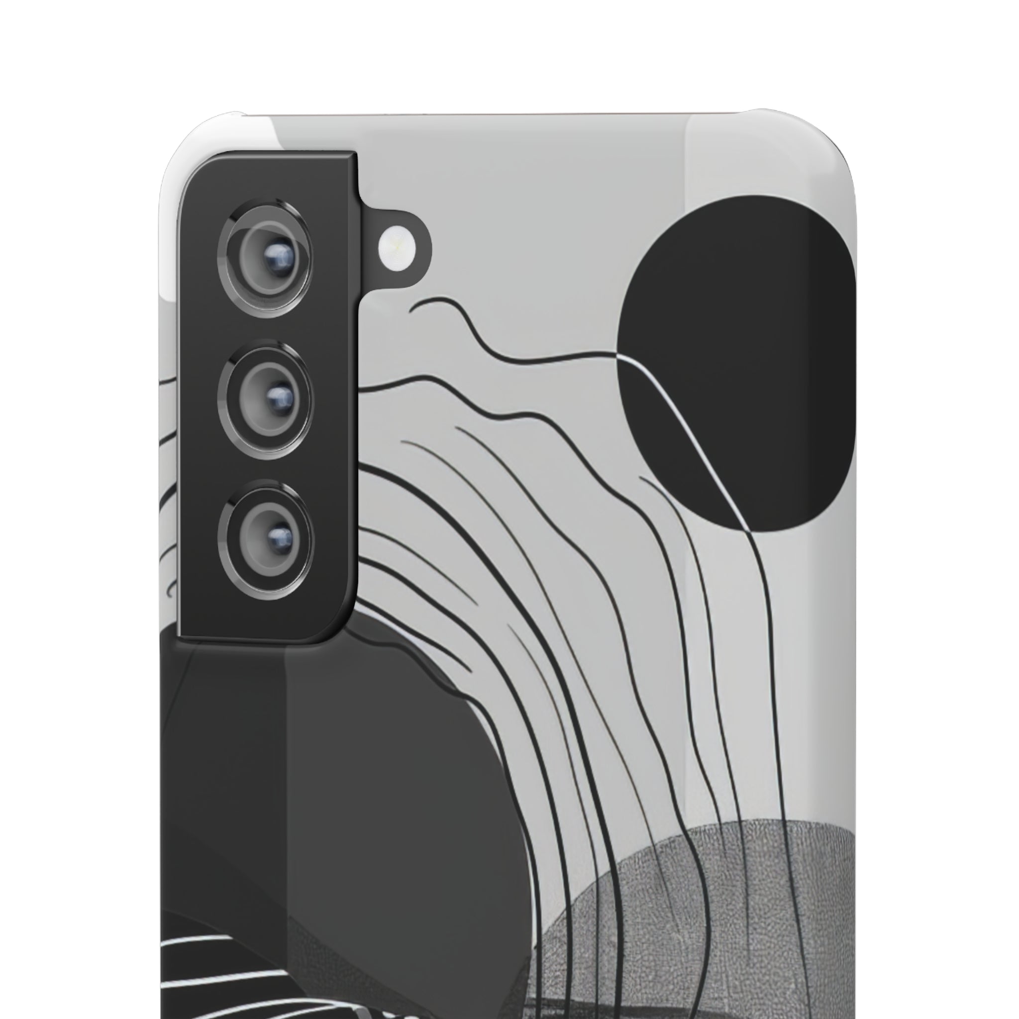 Monochrome Dynamics | Slim Phone Case for Samsung