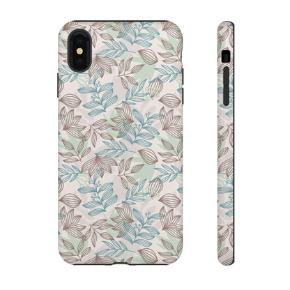 Minty Leaf - Protective Phone Case