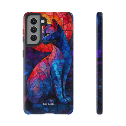 Cat Silhouettes Glow - Samsung Case