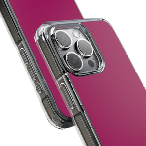 Jazzberry Jam | Handyhülle für iPhone (Clear Impact Case – magnetisch) 