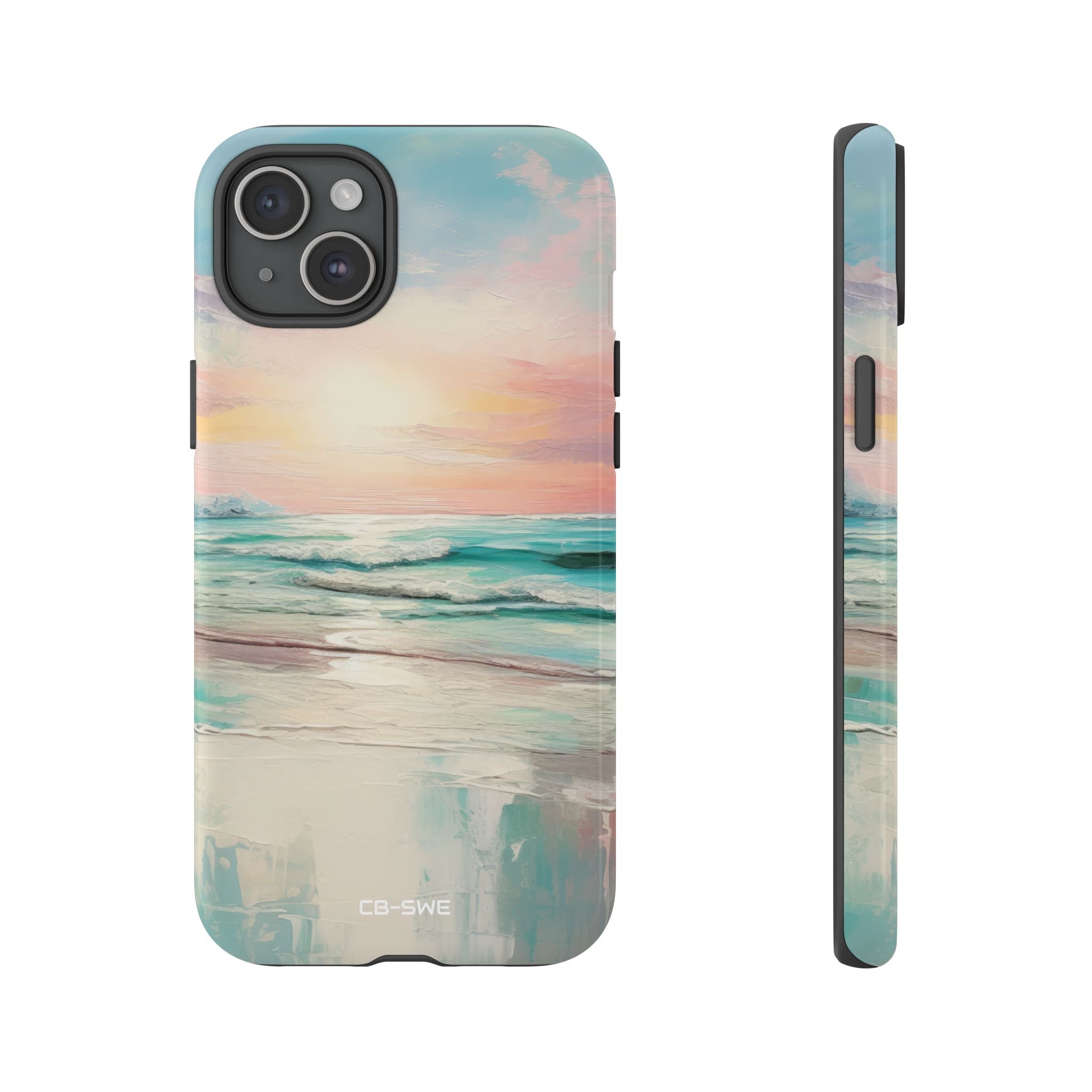 Waves Glistening Softly - iPhone Case