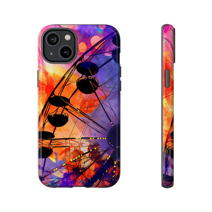 Romantic Ferris Wheel Delight - Protective Phone Case