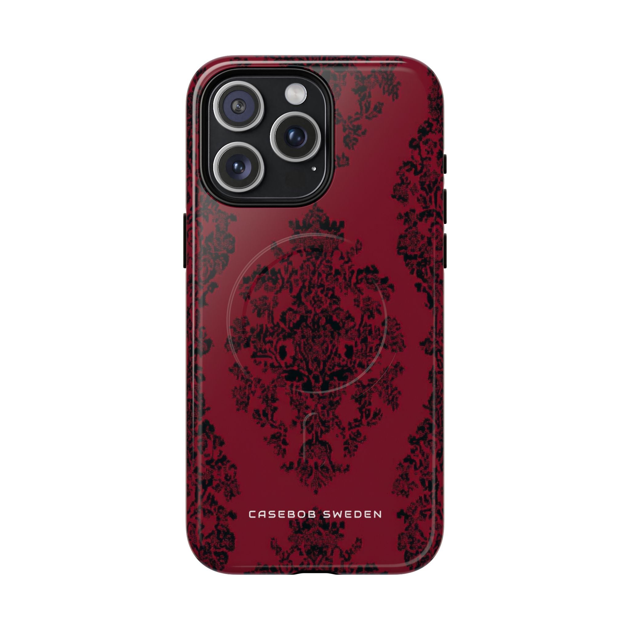 Gothic Crimson Elegance iPhone 15 | Tough+ Phone Case