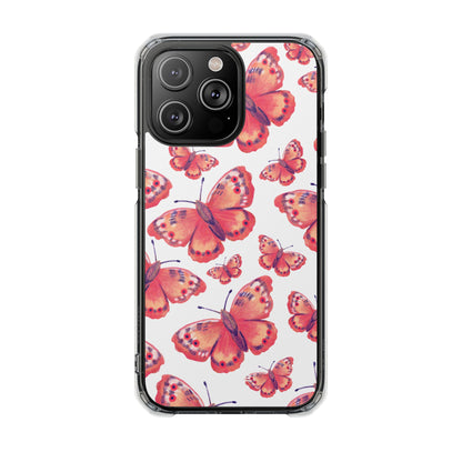 Vibrant Butterfly Dance iPhone Case - Impact