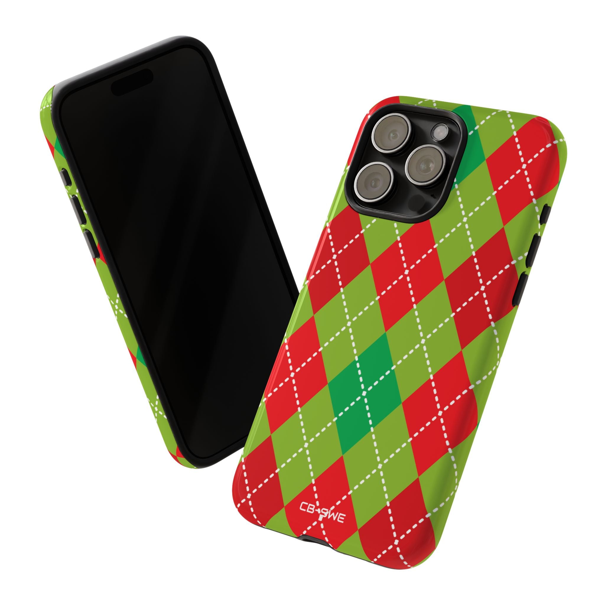 Diamond Shapes Dance - iPhone Case
