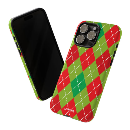 Diamond Shapes Dance - iPhone Case