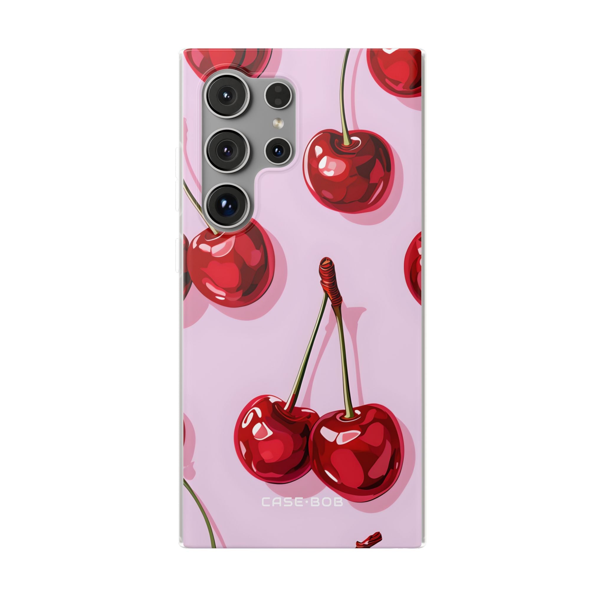 Glossy Cherry Burst Samsung S24 Ultra Case - Soft