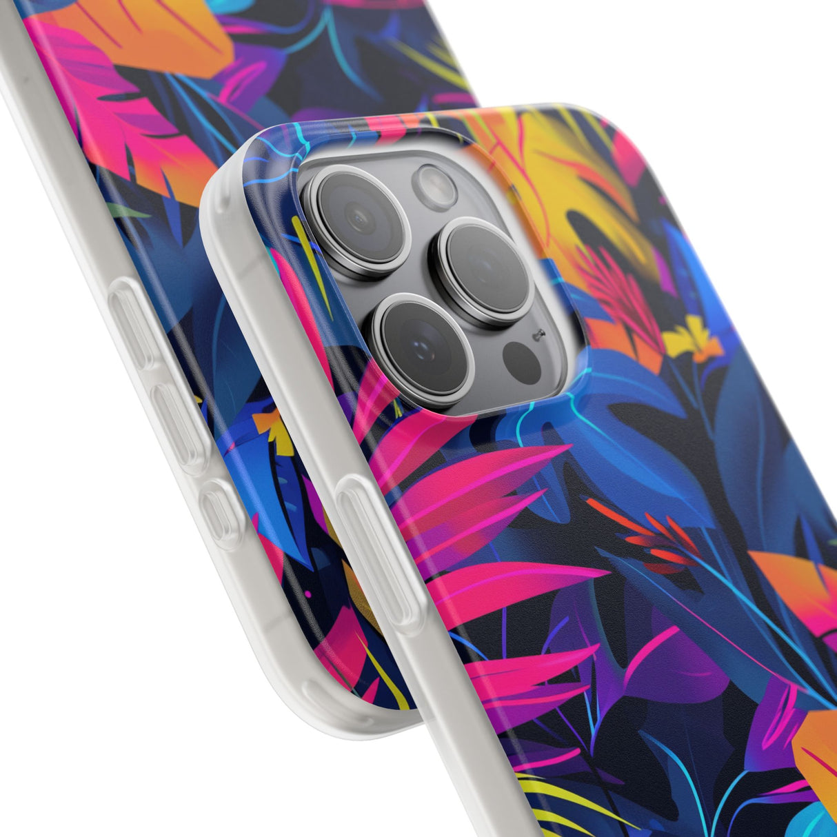 Neon Pantone Pattern | Phone Case for iPhone (Flexible Case)