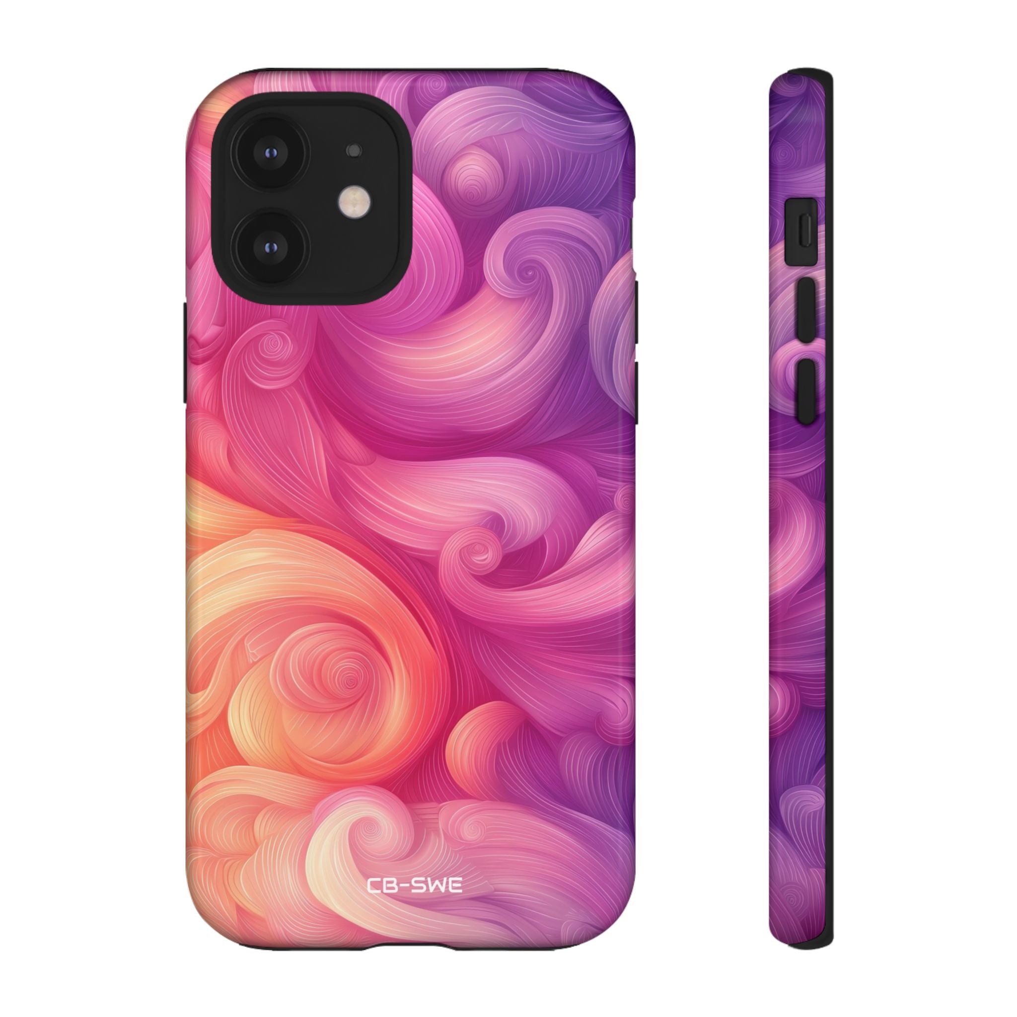 Swirls Embrace Light - iPhone Case