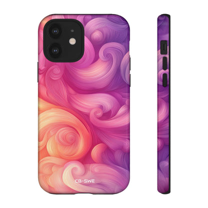 Swirls Embrace Light - iPhone Case