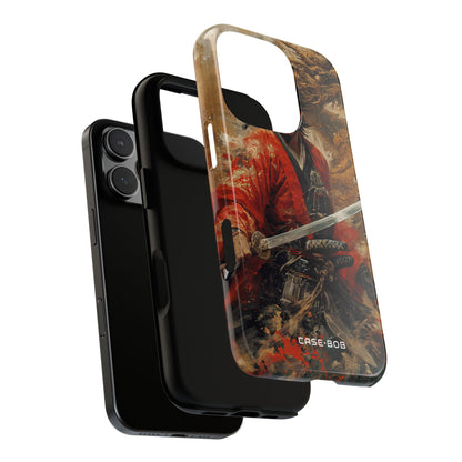 Crimson Samurai iPhone 16 Pro Case - Tough