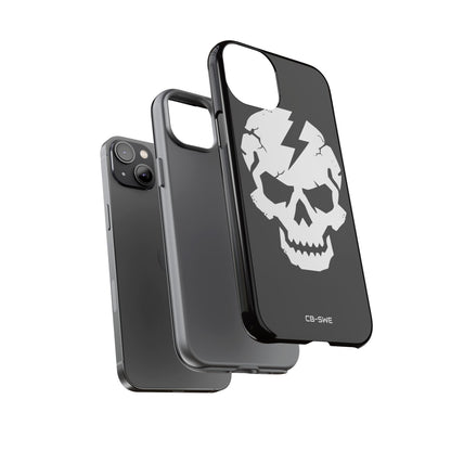 Cracked Skull Drama - iPhone Case