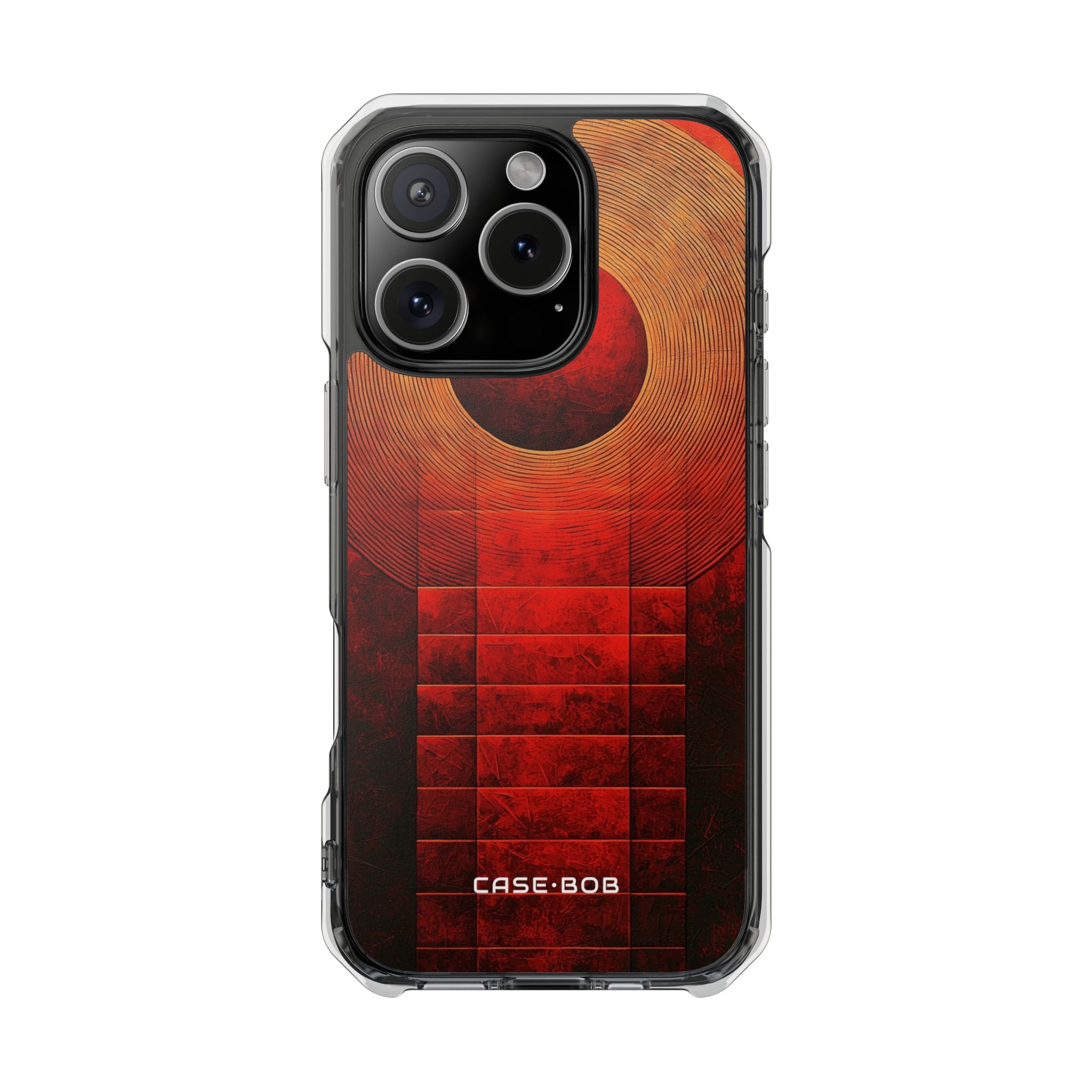 Crimson Orbit iPhone 16 Pro Case - Impact