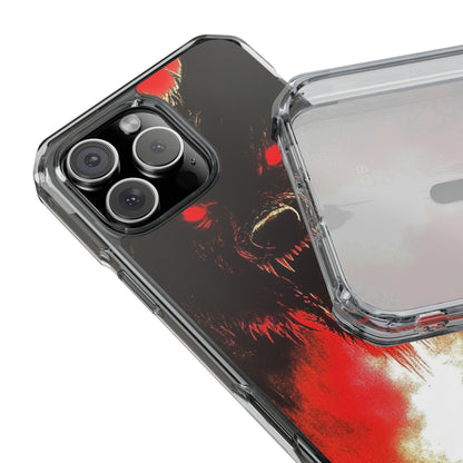 Crimson Wolf iPhone 16 Pro Max Case - Impact