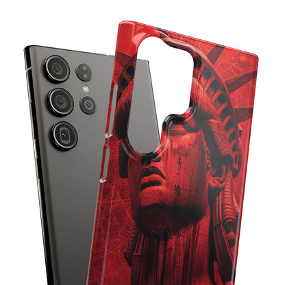 Zen Red Liberty Vision Samsung S23 - Slim Phone Case