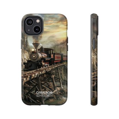 Steam Mountain Crossing iPhone 14 - Resistente