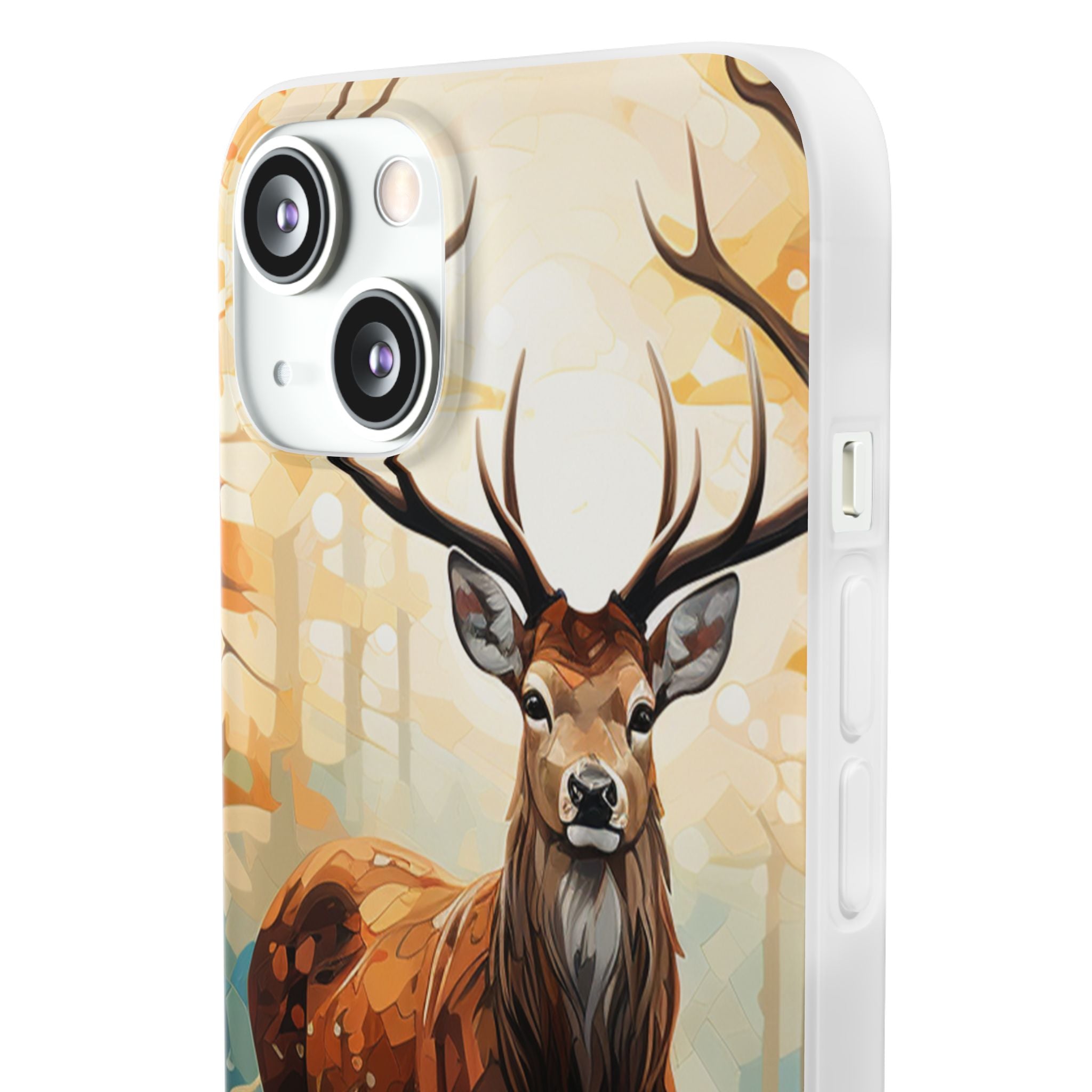 Glowing Stag iPhone 13 - Soft