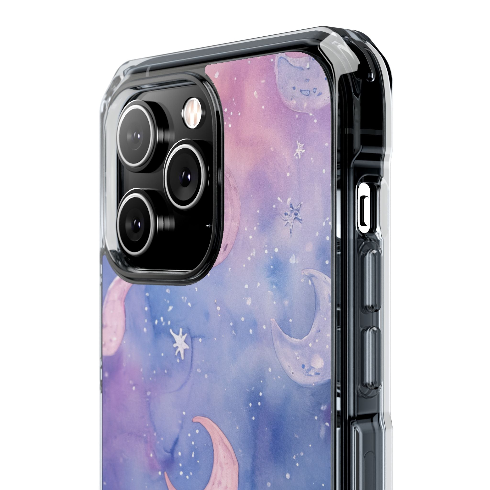 Celestial Dreamscape - Clear Impact iPhone 14 Phone Case