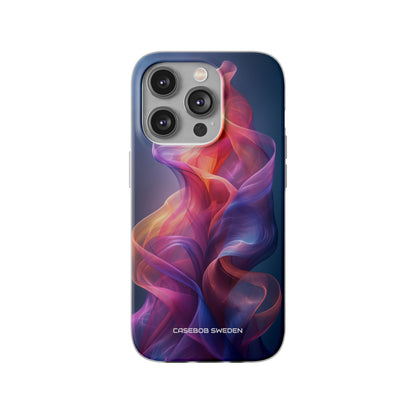 Violet Orange Flow - Flexi iPhone 14 Phone Case