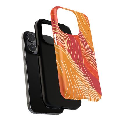 Gradient Flowwave Essence iPhone 15 | Tough+ Phone Case