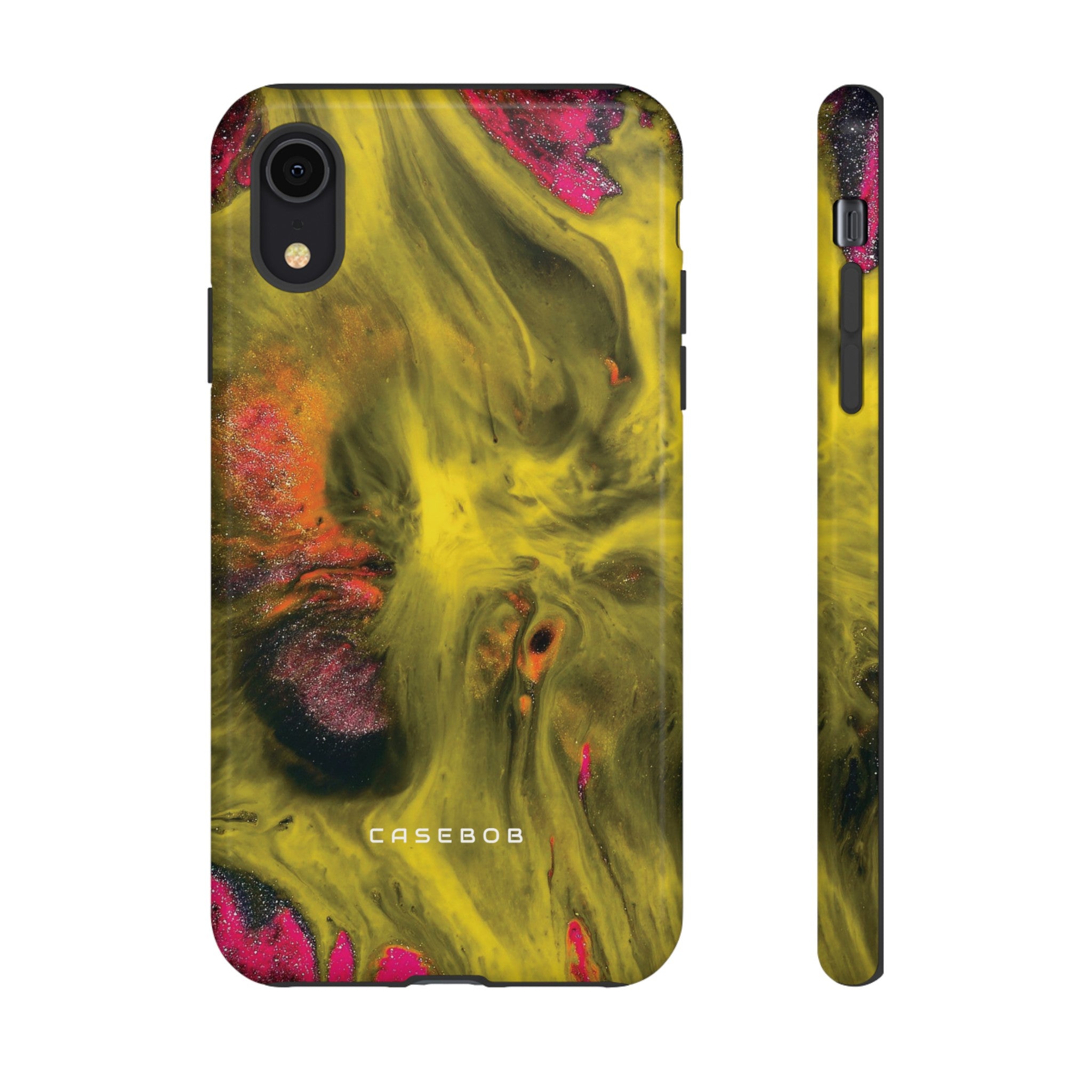 Yellow Ink Art - Protective Phone Case