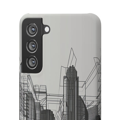 Urban Wireframe | Slim Phone Case for Samsung