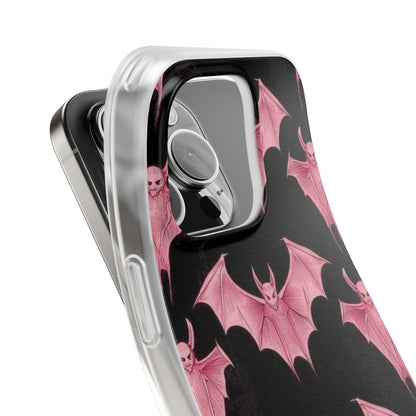 Pink Batwave iPhone 16 Pro Case - Soft