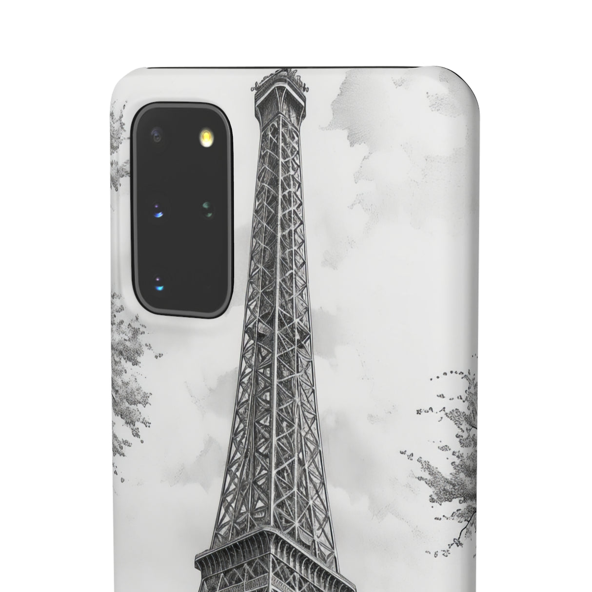 Parisian Monochrome Majesty | Slim Phone Case for Samsung