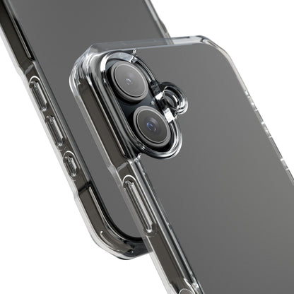 Dim Gray iPhone 16 - Clear Impact Phone Case