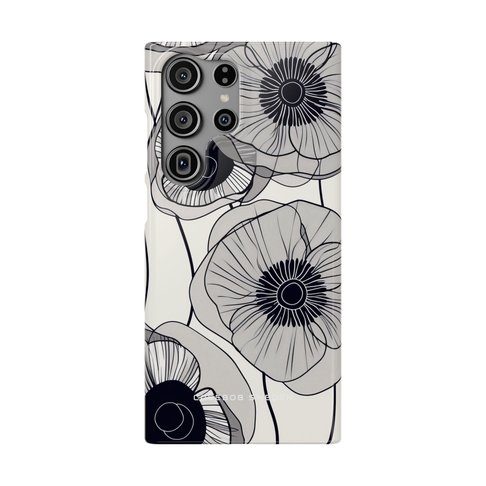 Moderne minimalistische Blumen Samsung S23 - Schlanke Handyhülle