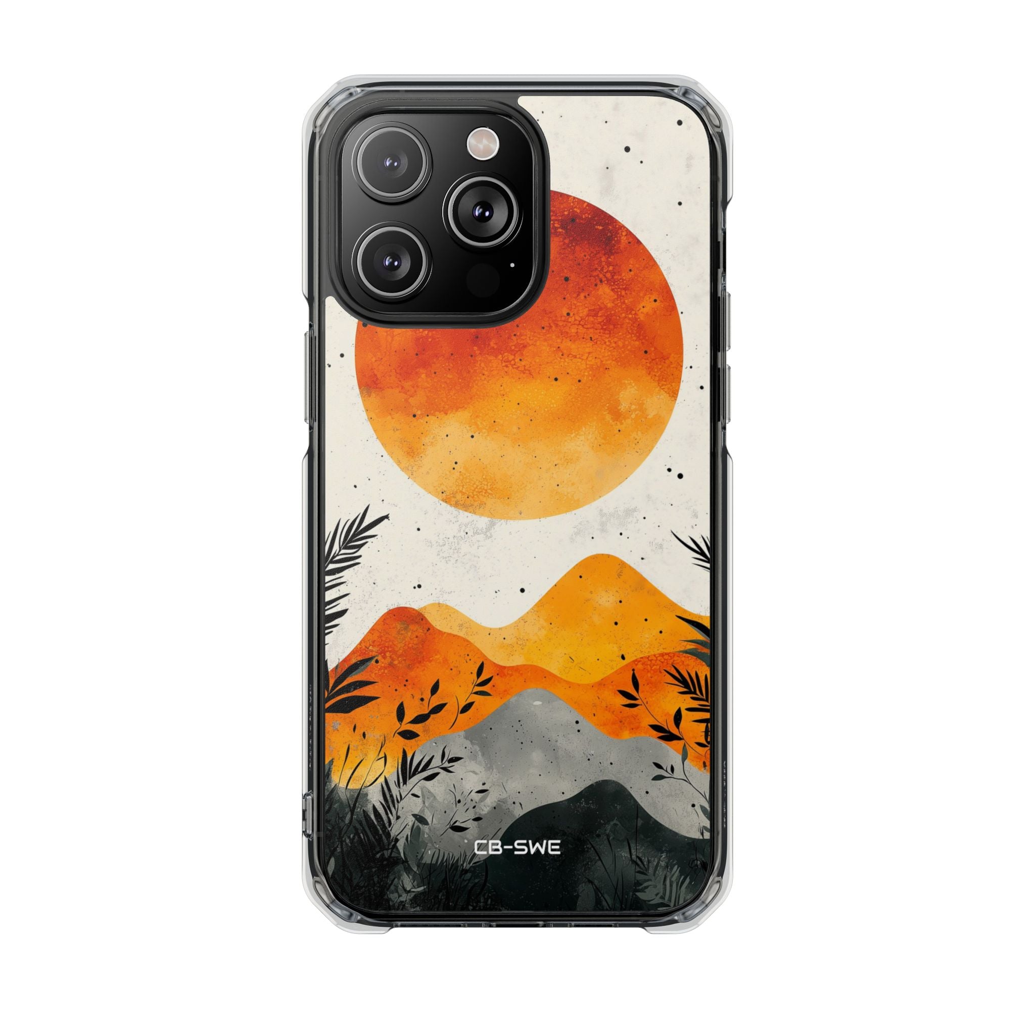 Sun Illuminates Mountains iPhone Case - Impact