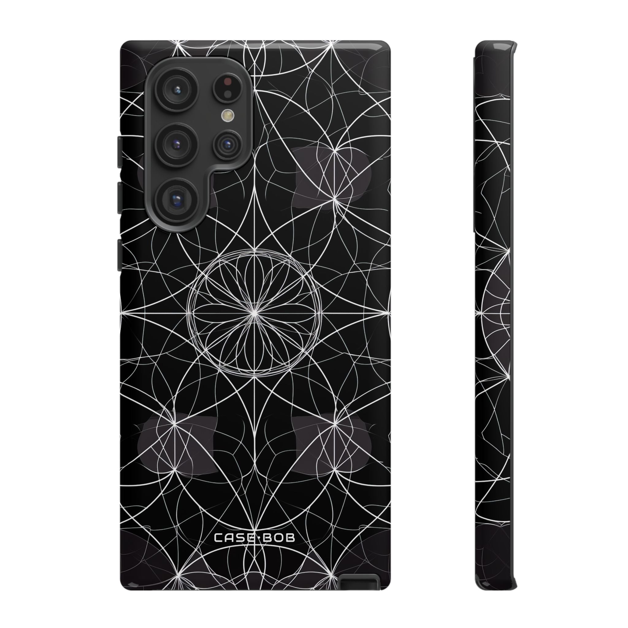 Radiant Petal Orbit Samsung S22 Ultra Case - Tough