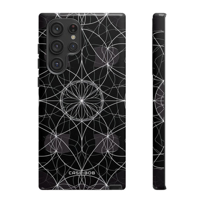 Radiant Petal Orbit Samsung S22 Ultra Case - Tough