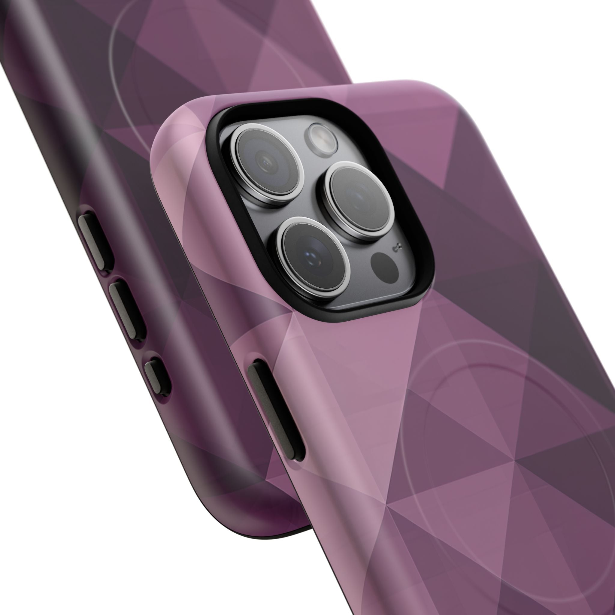 Gradient Purple Mosaic iPhone 15 | Tough+ Phone Case