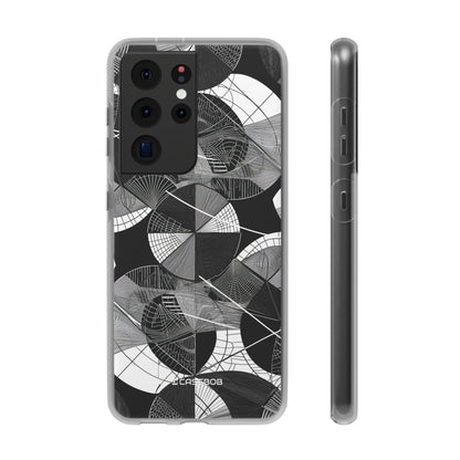 Geometric Elegance | Flexible Phone Case for Samsung Galaxy