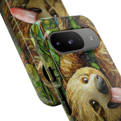 Sloth Hangs Playfully - Google Pixel Case