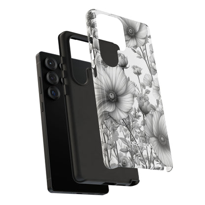 Vintage Floral Etching Samsung S25 - Tough