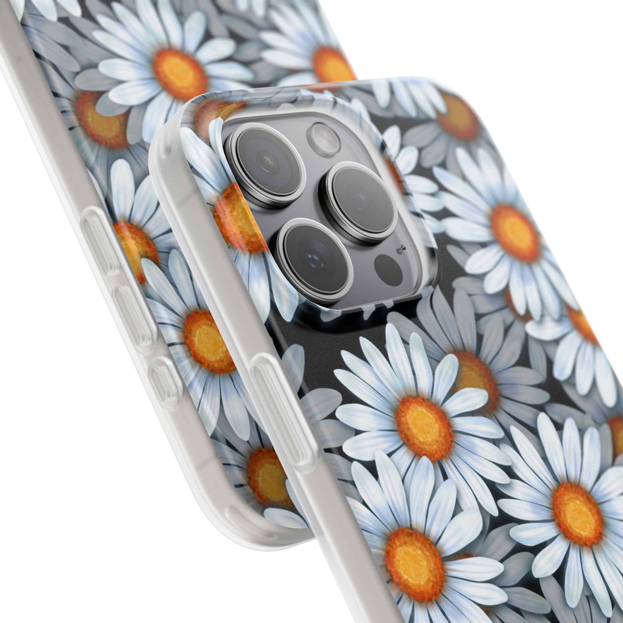 Daisy Glow iPhone 15 Pro Max Case - Soft